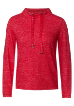 Load image into Gallery viewer, 318877- Red Cosy High Collar Jumper - Cecil