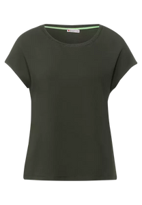 318332- Olive Green Tshirt - Street One