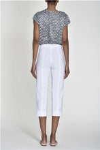Load image into Gallery viewer, Robell Marie Crop Trousers- White