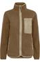 Load image into Gallery viewer, 0887 Fransa Fleece Jacket- Brown