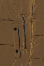 Load image into Gallery viewer, 590 Fransa Fur Hood Jacket- Gold Brown