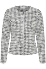Load image into Gallery viewer, 945 Fransa Knitted Cardigan- Black Mix
