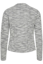 Load image into Gallery viewer, 945 Fransa Knitted Cardigan- Black Mix