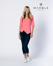Load image into Gallery viewer, 6069 Marble Top - Watermelon Pink