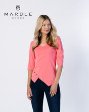 Load image into Gallery viewer, 6069 Marble Top - Watermelon Pink