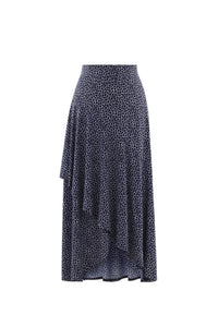 6176 Marble Skirt - Navy