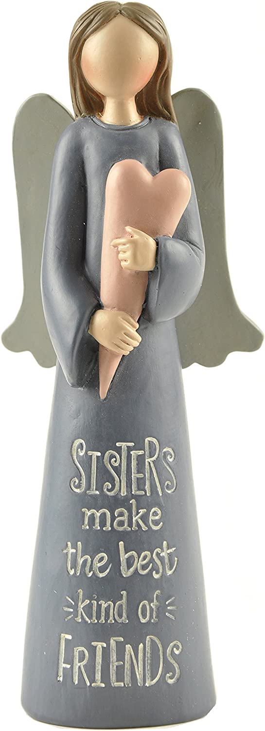 Sister angel with heart