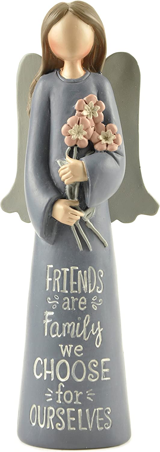 Friends angel with flower