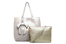 7200 Reversible Tote Bag- Silver/Gold