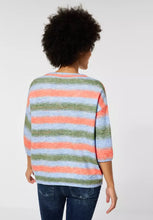 Load image into Gallery viewer, 301966- Jumper with Stripe Pattern- Street One