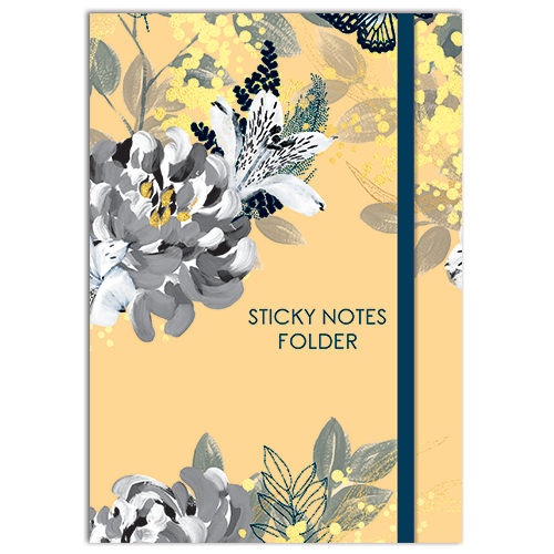 Bee Wild Sticky Notes Folder