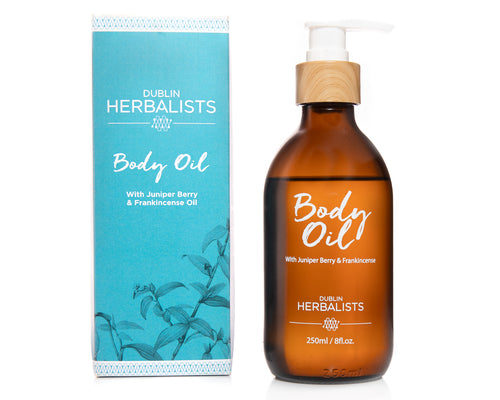Body Oil - With Juniper Berry & Frankincense Oil