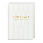 Congrats on you Wedding Day - Greeting Card
