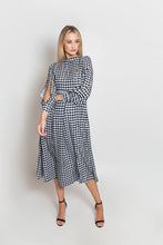 Load image into Gallery viewer, Houndstooth Print Dress- Darling