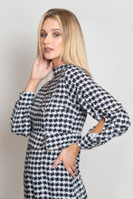 Load image into Gallery viewer, Houndstooth Print Dress- Darling