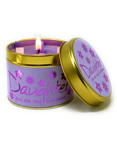 Daughter Scented Candle Tin