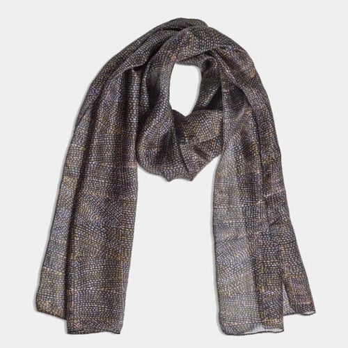 Gallery Mustard Silk Scarf -Quintessential