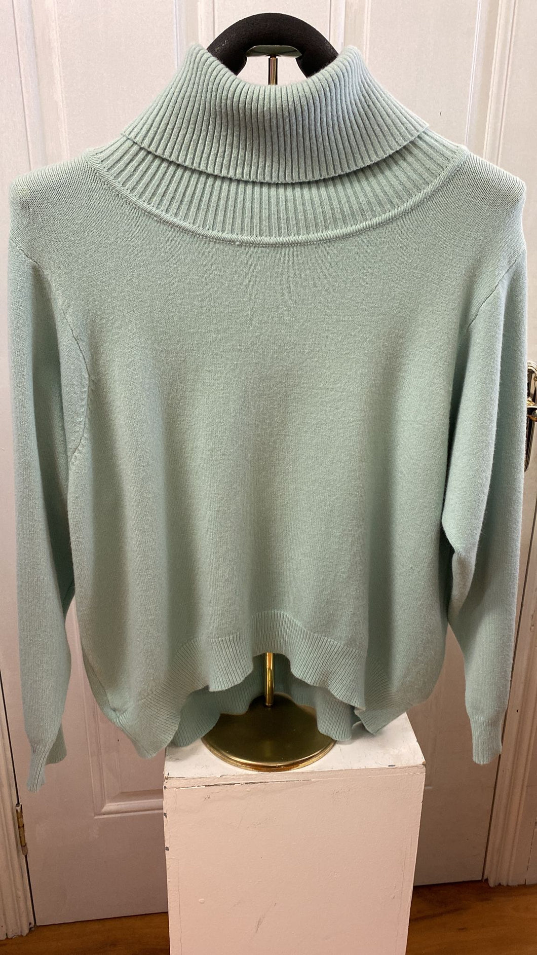 VC1821- Mint Roll Neck Jumper - Deck