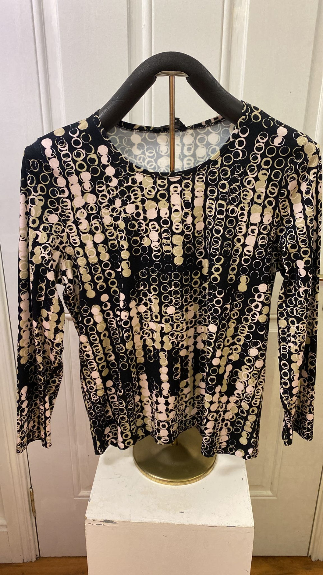 6643- Pink/Sand with Printed Top - Sunday