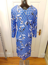 Load image into Gallery viewer, Via veneto blue dress