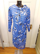 Load image into Gallery viewer, Via veneto blue dress