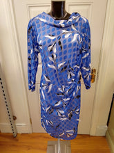 Load image into Gallery viewer, Via veneto blue dress