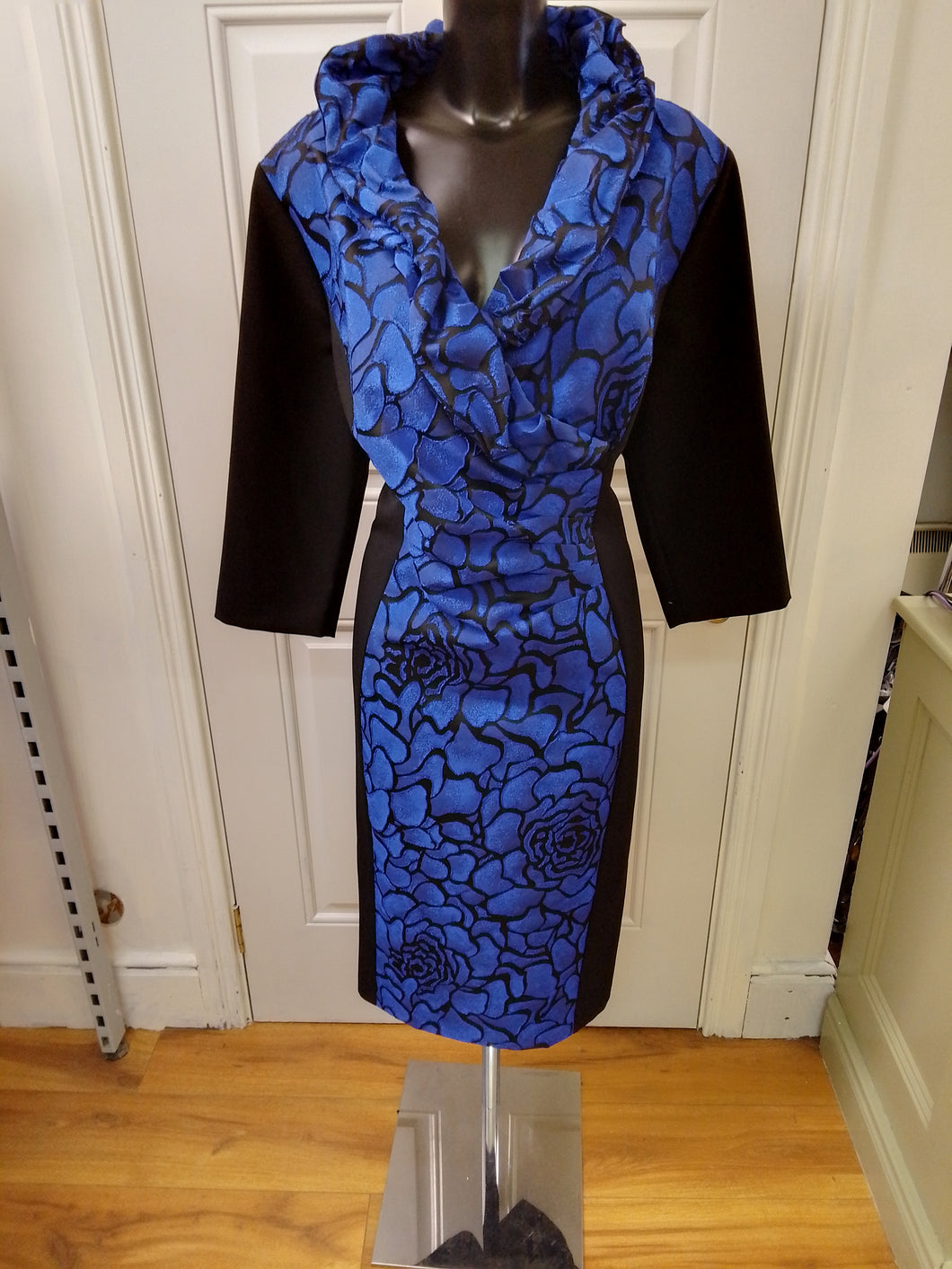 Personal choice dress - black/royal blue