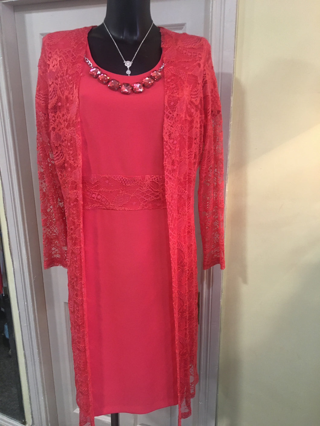 Avalon Lace Dress and Coat