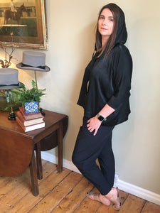 101 Naya Cuff Trousers - Black