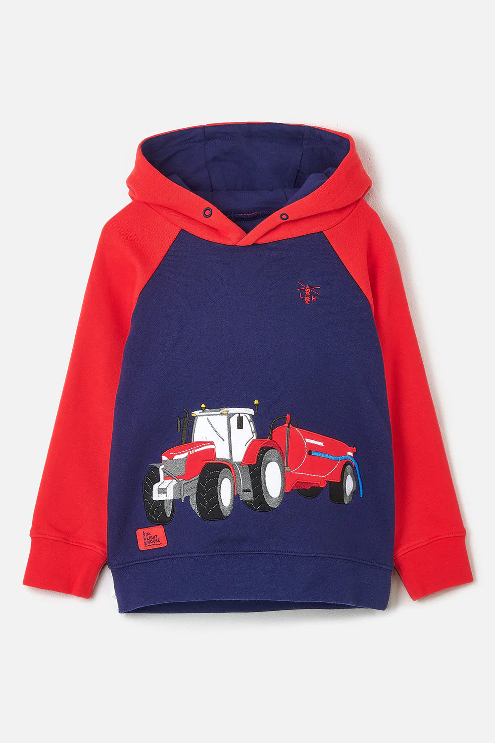 Red Tractor Hoody - Little Lighthouse