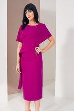 Load image into Gallery viewer, 23127 Kate Cooper Drape Front Dress