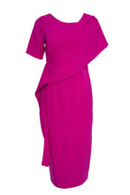 Load image into Gallery viewer, 23127 Kate Cooper Drape Front Dress