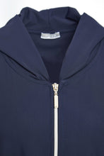 Load image into Gallery viewer, 114- Jersey Gilet w/ Contrast Panels Navy- Naya