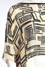 Load image into Gallery viewer, 211- Print Top with Chiffon Back- Naya