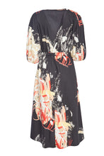 Load image into Gallery viewer, 229- V-Neck Print Dress - Naya