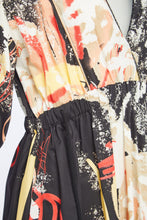 Load image into Gallery viewer, 229- V-Neck Print Dress - Naya