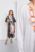 Load image into Gallery viewer, 229- V-Neck Print Dress - Naya