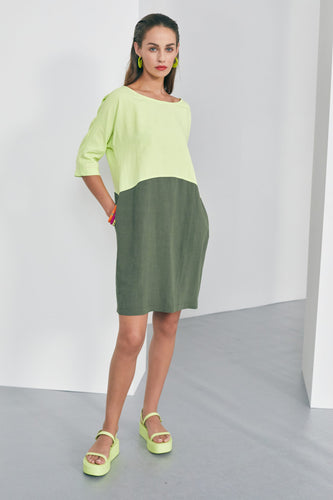 231- 2 Tone Tunic - Naya