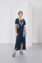 Load image into Gallery viewer, 233- Dress with brush stroke Print- Naya