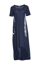 Load image into Gallery viewer, 233- Dress with brush stroke Print- Naya