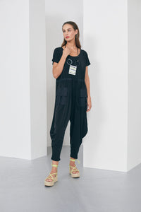 265- Jersey Jumpsuit w/ Pockets- Naya