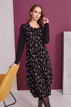 Load image into Gallery viewer, 262- Print Rib Dress- Naya