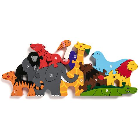 NUMBER ZOO JIGSAW PUZZLE