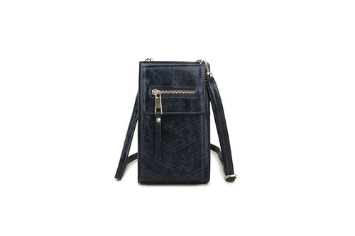 Q002- Iphone Wallet - Navy