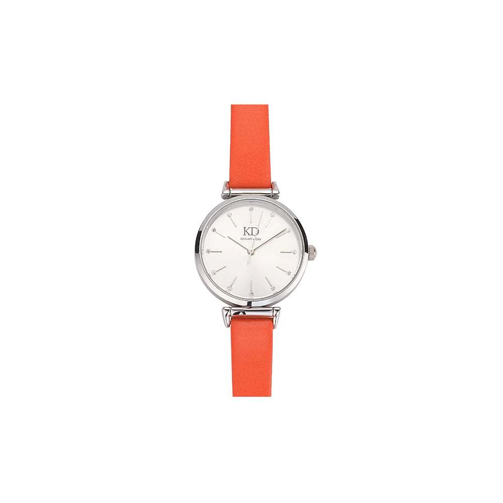 Madalyn Orange Watch- Knight & Day Jewellery