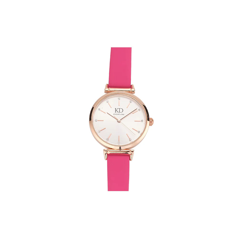 Madalyn Pink Watch- Knight & Day Jewellery