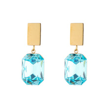 Load image into Gallery viewer, Zaria Light Blue Earrings- Knight &amp; Day Jewellery