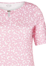 Load image into Gallery viewer, 321350- Floral Pink T-shirt-  Rabe