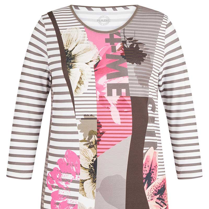 114350- Pink/Mink Top - Rabe