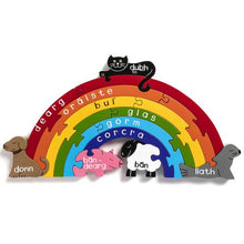 Load image into Gallery viewer, RAINBOW JIGSAW PUZZLE (English or As Gaeilge)